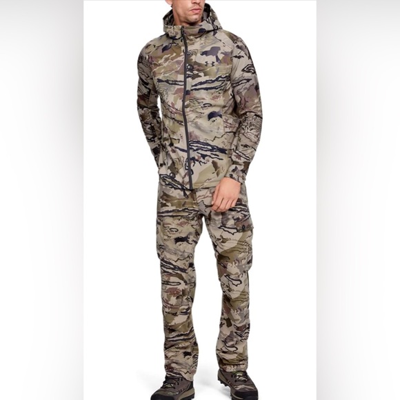 NWT Mens Under Armour RidgeReaper Barren ColdGear Reactor Base Hybrid Jacket 3XL - Picture 8 of 14